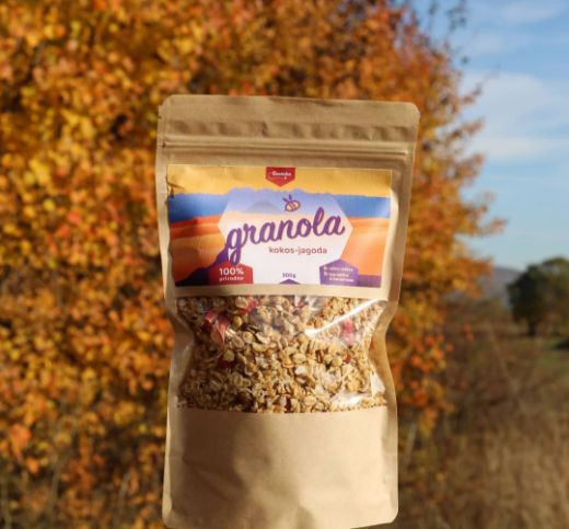 Granola kokos - jagoda 300 g