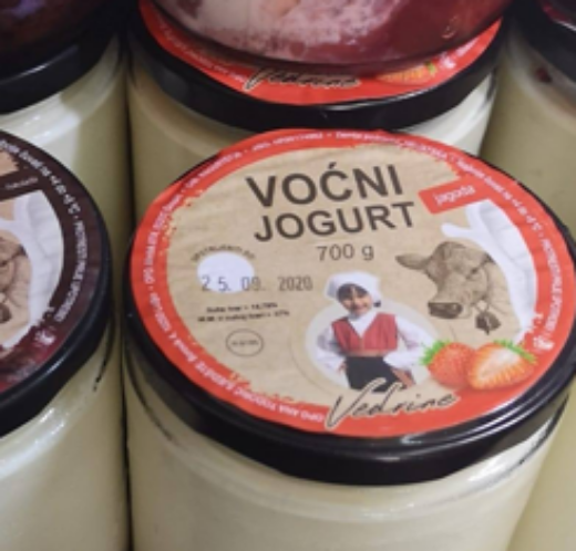 Picture of Voćni jogurt Jagoda 700 g