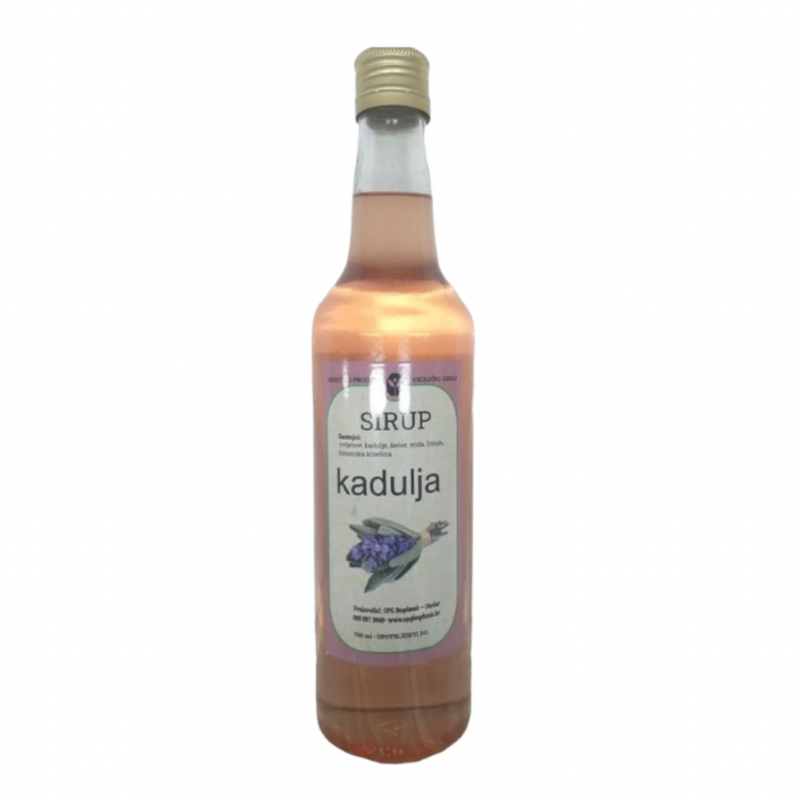 Ekološki sirup od kadulje 700 ml