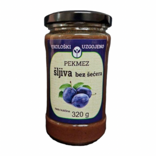 Ekološki pekmez od šljive, bez šećera