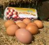 Svježa jaja iz podnog uzgoja A klasa, razred M 10/1
