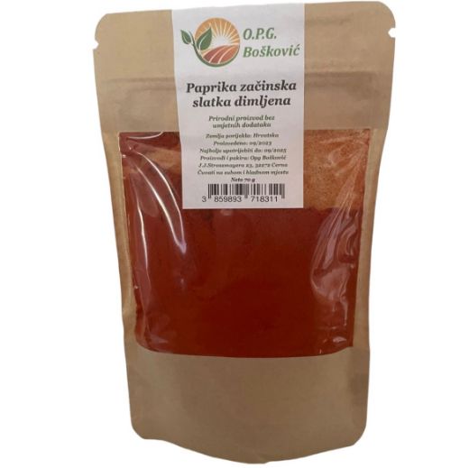 Slika Slatka dimljena začinska paprika 70 g