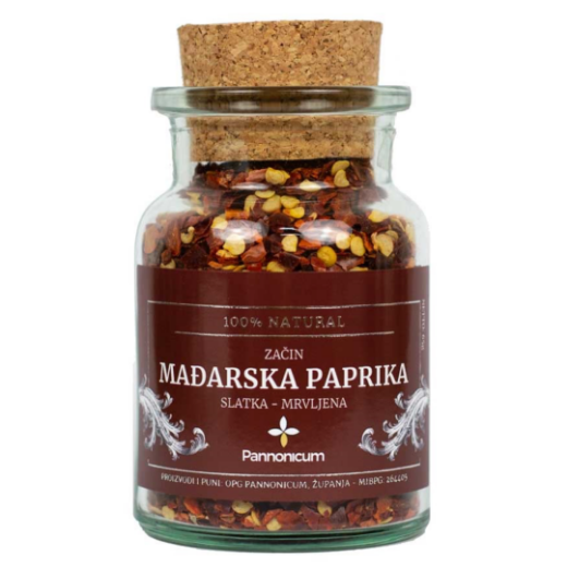 Slika Začin - Mađarska paprika slatka mrvljena 170 ml