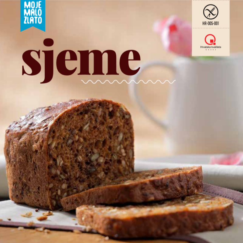 Picture of Kruh bez glutena Sjeme 400 g