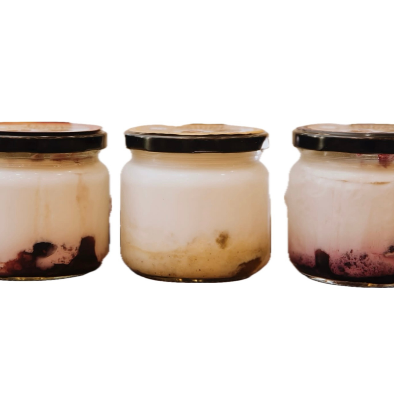 Slika Domaći voćni jogurt - stracciatella 350 g