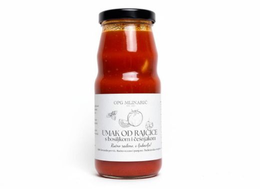 Slika Umak od rajčice s bosiljkom i češnjakom 380 g