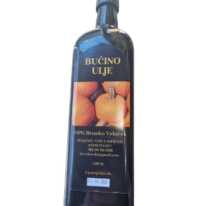 Slika Varaždinsko bučino ulje 1L