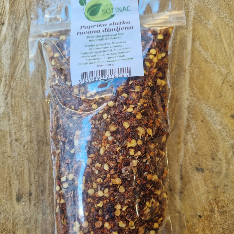 Slika Paprika začinska slatka tucana dimljena 100 g