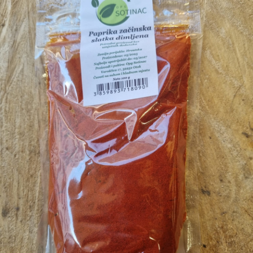 Slika Paprika začinska slatka dimljena 100 g