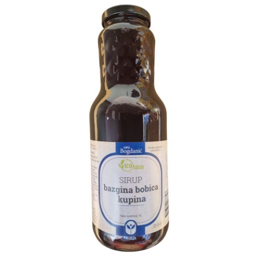 Slika Sirup od bobica bazge i kupina 1 L