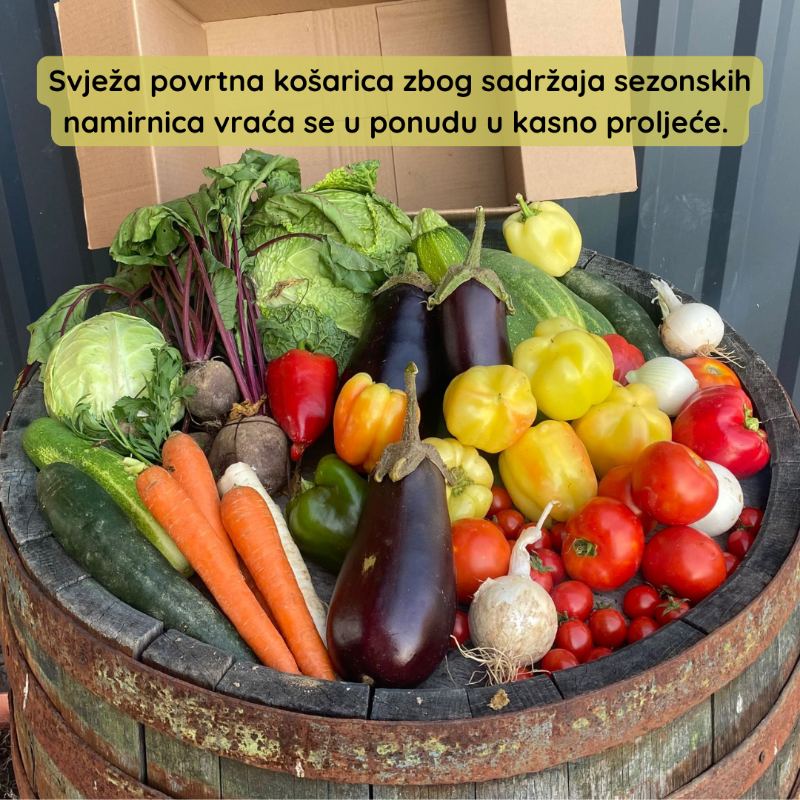Slika Svježa povrtna košarica 10 kg