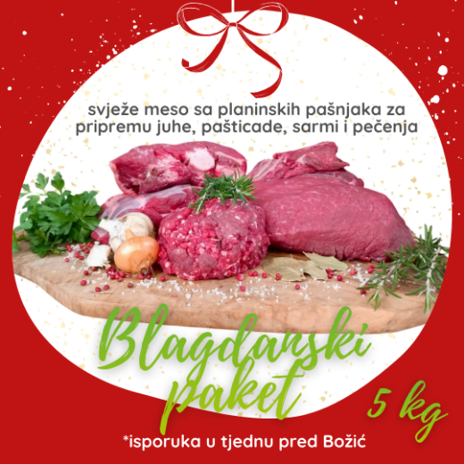 Slika Blagdanski paket svježeg mesa 5 kg
