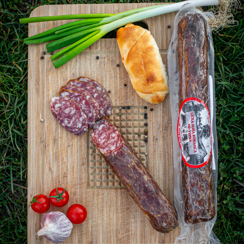 Slika Lička suha kobasica od vepra cca 500 g