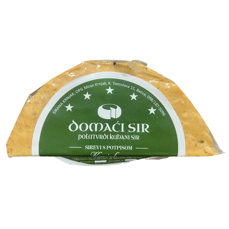 Slika Domaći kravlji dimljeni sir cca 450 g