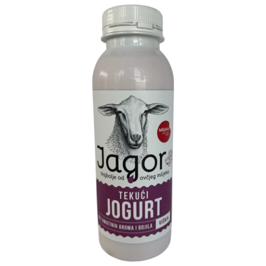Slika Tekući ovčji jogurt - VIŠNJA 330 g 