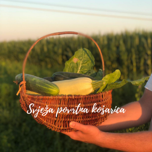 Slika Svježa proljetna košarica povrća 7 kg