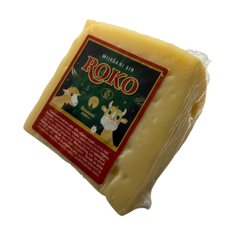 Slika Tvrdi miješani ovčji/kravlji sir Bokun cca 1 kg
