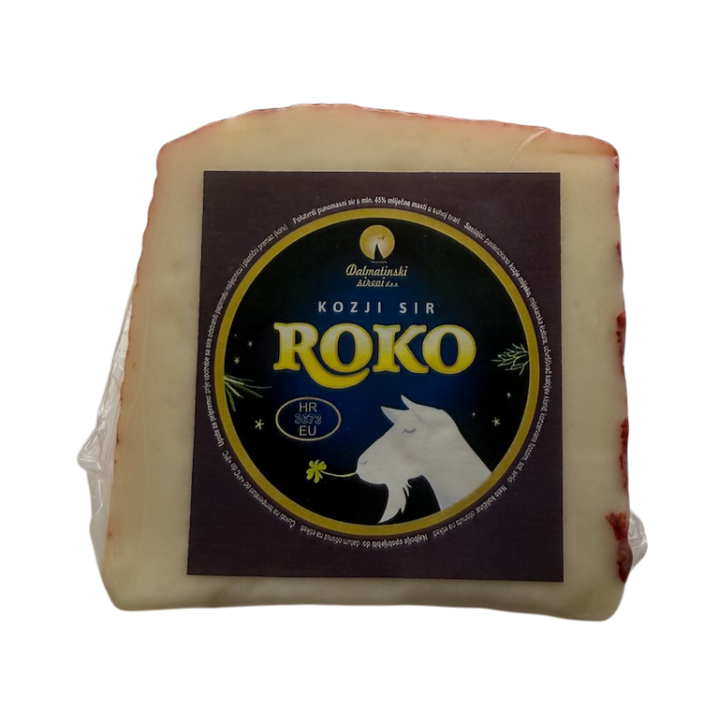 Slika Polutvrdi kozji sir Roko cca 1 kg